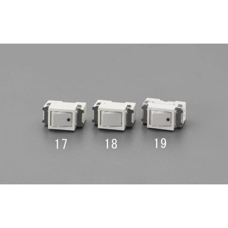 エスコ EA940CN-17 300V/15A［片切]表示付スイッチ 1個（ご注文単位1個）【直送品】