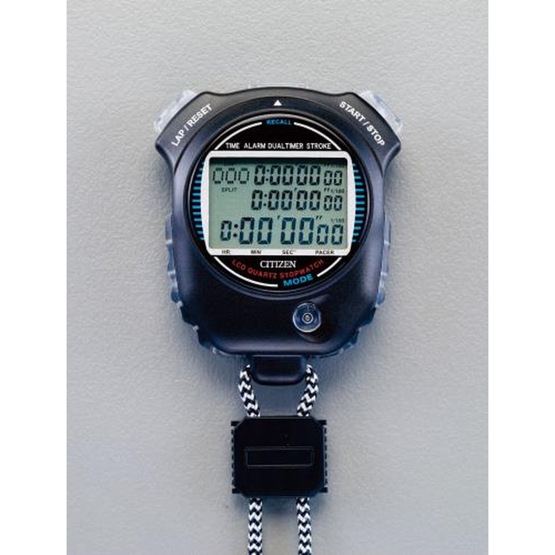 エスコ EA798C-30 ストップウォッチ(スプリットタイム計付) 1個(ご注文単位1個)【直送品】