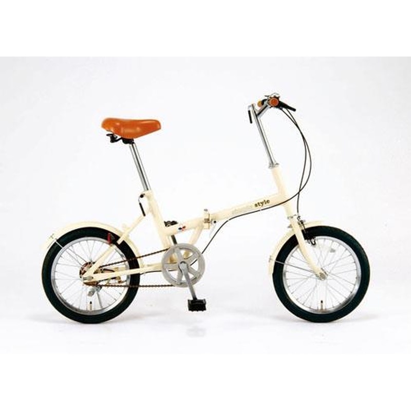 エスコ EA986Y-15 16インチ折畳み式自転車 1個（ご注文単位1個）【直送品】