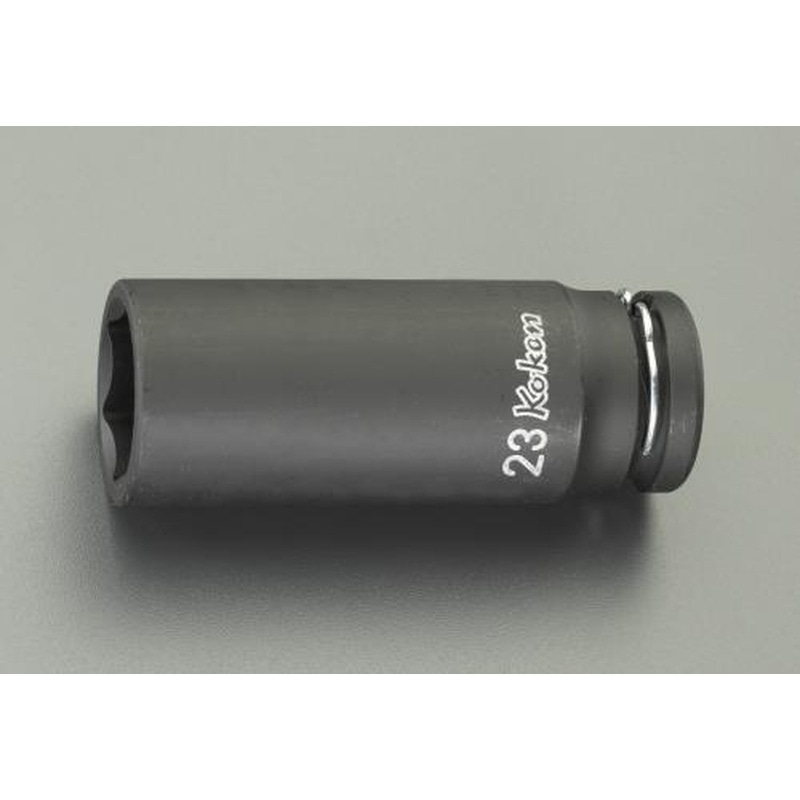 エスコ EA164DG-15 1/2”DRx15mmインパクトディープソケット 1個(ご注文単位1個)【直送品】
