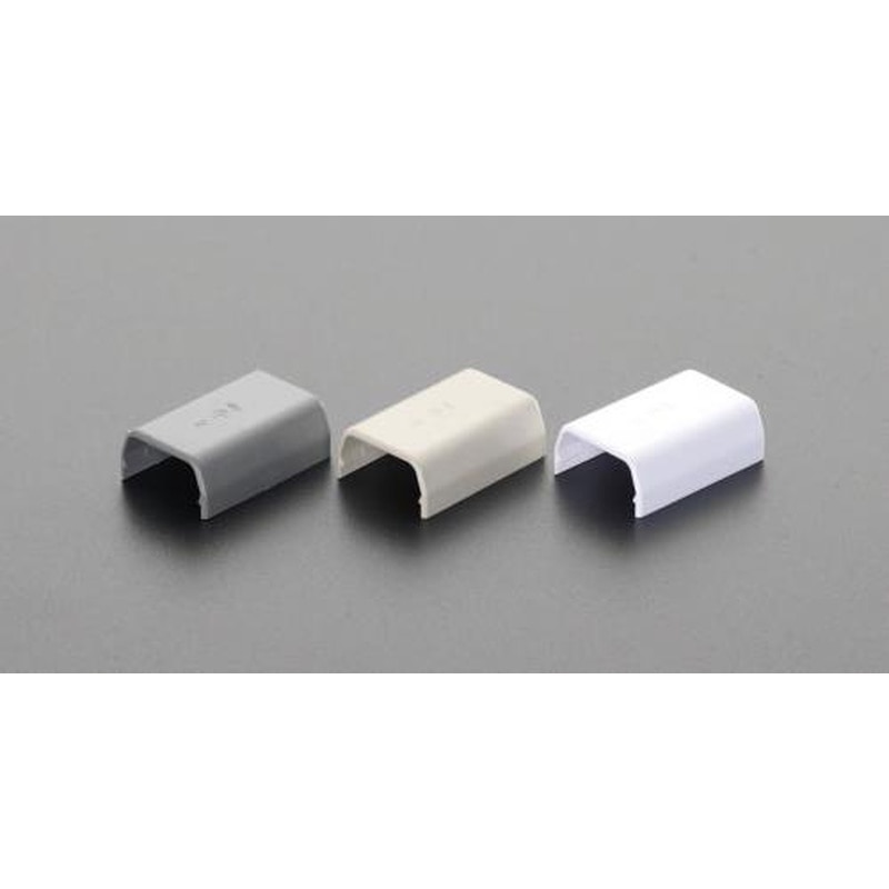 エスコ EA947HM-106D 16mmモール用連結(プラスチック製/ベージュ/2個) 1個（ご注文単位1個）【直送品】