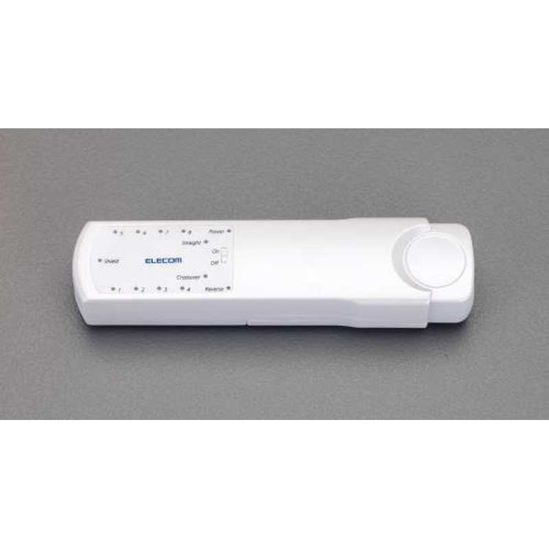 エスコ EA712AF-10 LANケーブルテスター 1個(ご注文単位1個)【直送品】