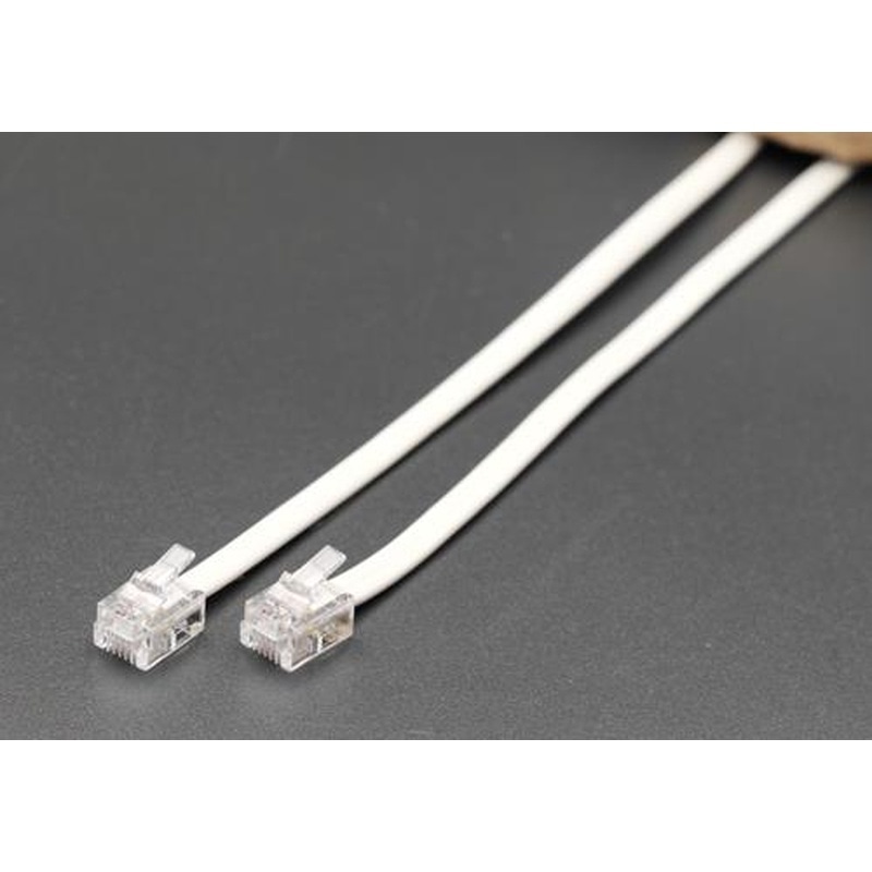 エスコ EA764CA-3 3mモジュラーコード(6極4芯) 1個（ご注文単位1個）【直送品】