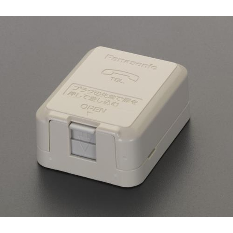 エスコ EA940CE-167 モジュラージャック(電話用/2心) 1個（ご注文単位1個）【直送品】