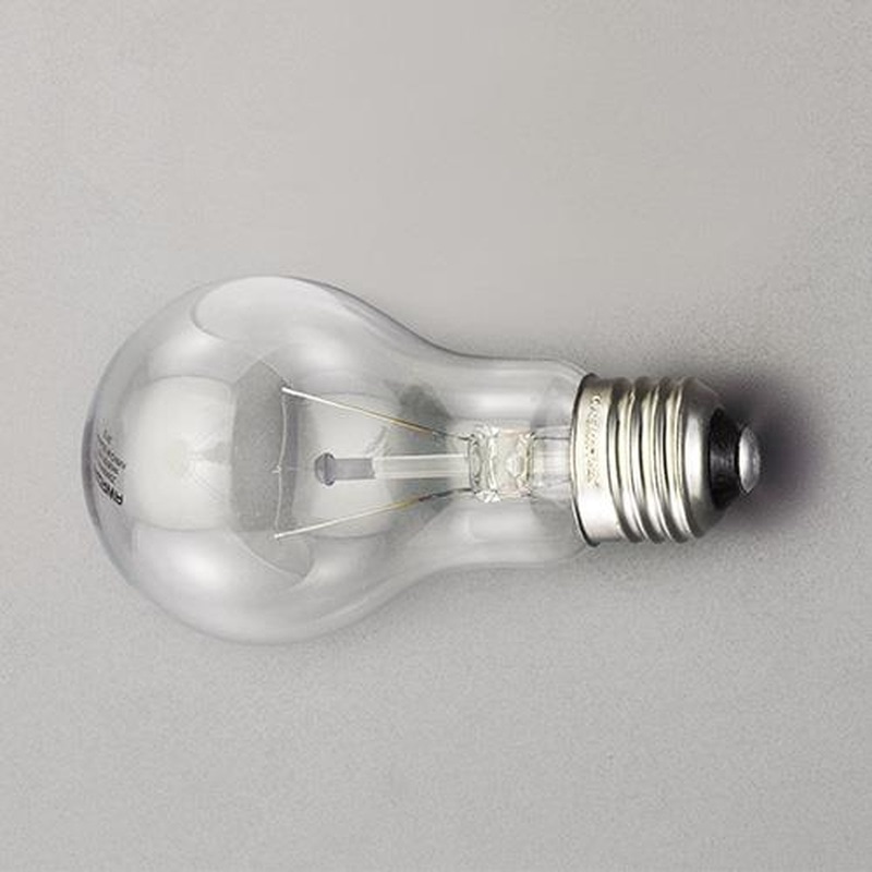 エスコ EA758XK-101 100V/60W/E26白熱電球(クリア) 1個（ご注文単位1個）【直送品】