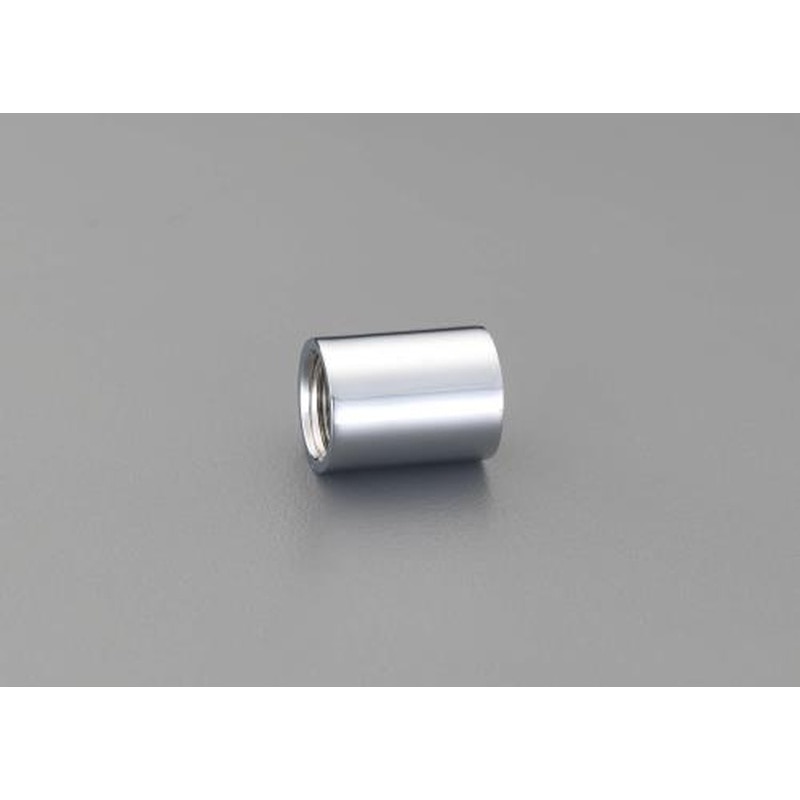 エスコ EA432MA-20B Rc1/2”xRc3/4”給水管ソケット(クロムメッキ) 1個(ご注文単位1個)【直送品】
