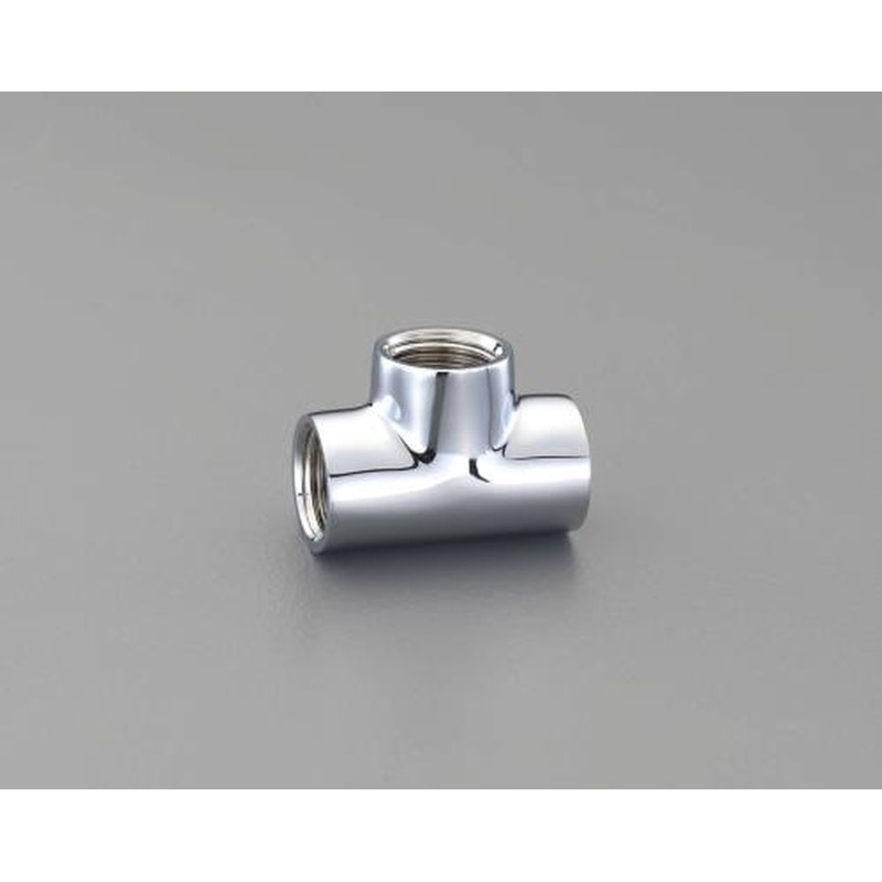 エスコ EA432MB-20B Rc3/4”xRc1/2”給水管チーズ(クロムメッキ) 1個(ご注文単位1個)【直送品】