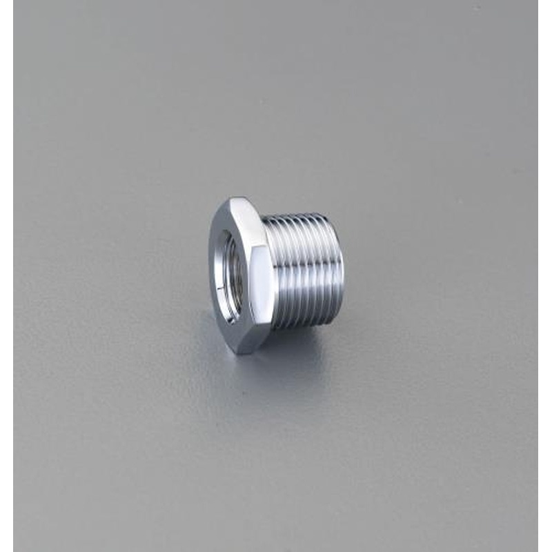 エスコ EA432MH-20 Rc1/2”xR3/4”給水管用ブッシング(クロムメッキ) 1個(ご注文単位1個)【直送品】
