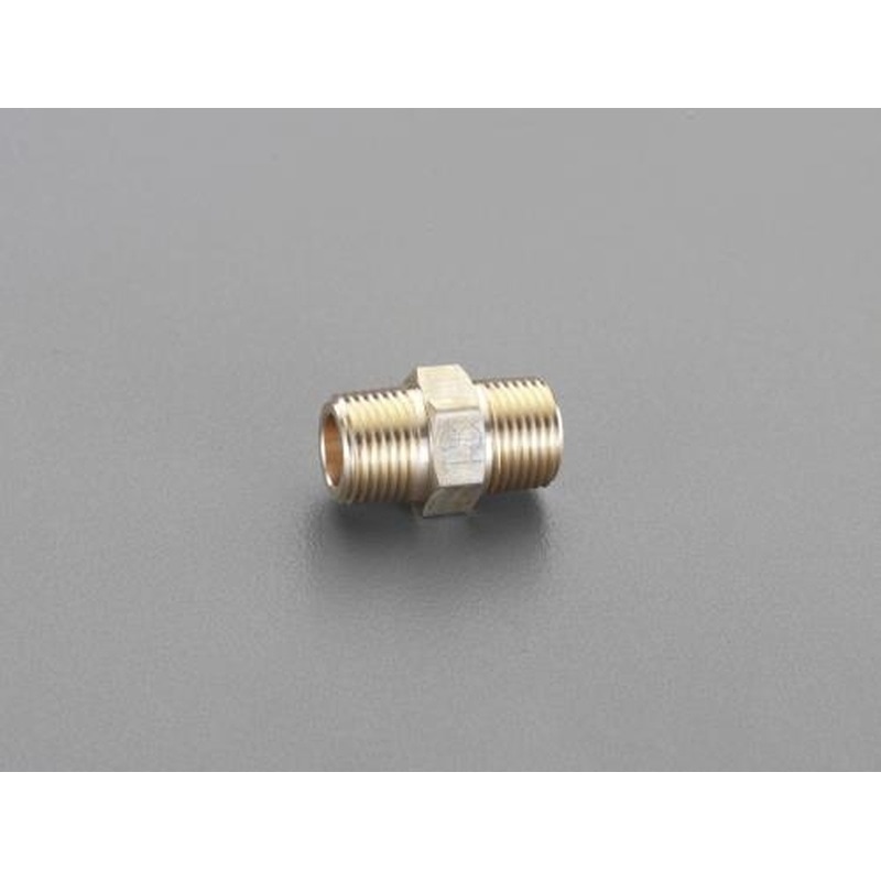 エスコ EA432ND-13 R1/2”xR1/2”砲金ニップル 1個(ご注文単位1個)【直送品】