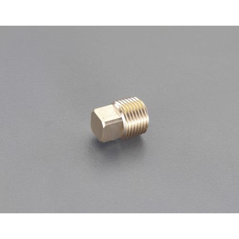 エスコ EA432NL-13 R1/2”砲金プラグ 1個(ご注文単位1個)【直送品】