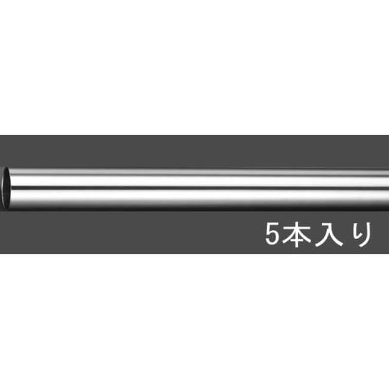 エスコ EA440DF-25 φ25x0.8x1820mm磨ステンレス管(5本) 1個（ご注文単位1個）【直送品】