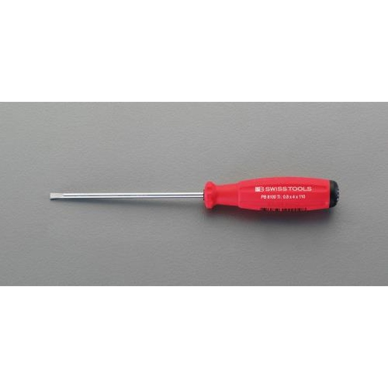 エスコ EA560PT-125 5.5x1.0mm/125mm［-]ドライバー(チタン合金製) 1個（ご注文単位1個）【直送品】