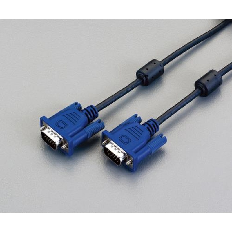 エスコ EA764AF-3 3.0m［D-Sub15ピン]ディスプレイケーブル 1個（ご注文単位1個）【直送品】