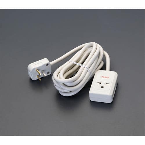 エスコ EA815GL-170 AC250V/20Ax 3m 延長コード 1個 (ご注文単位1個)【直送品】