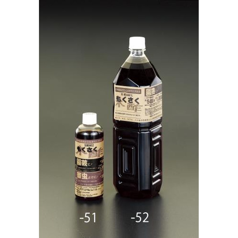 エスコ EA913AB-52 1500cc木酢(もくさく) 1個(ご注文単位1個)【直送品】