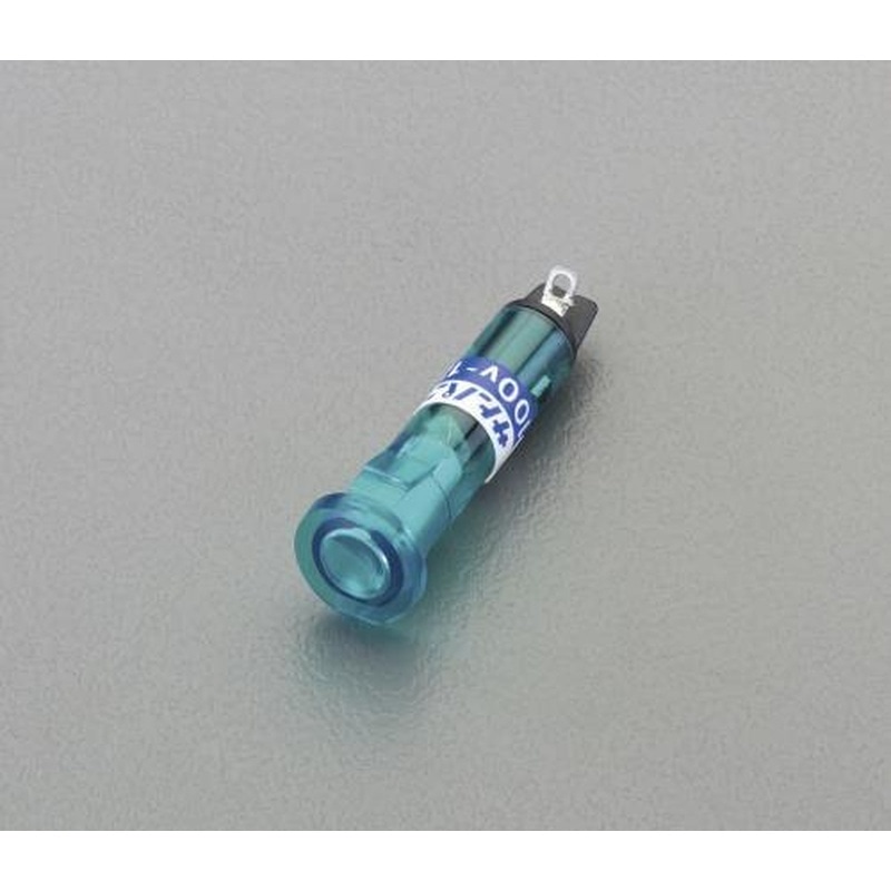 エスコ EA940DB-68G φ9.5mm表示灯ネオンブラケット(緑) 1個（ご注文単位1個）【直送品】
