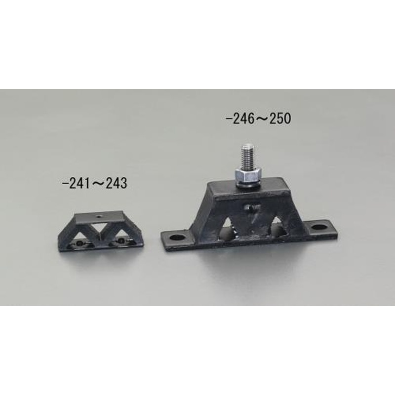 エスコ EA949HS-247 M10/40mm［山形]防振ゴム 1個（ご注文単位1個）【直送品】