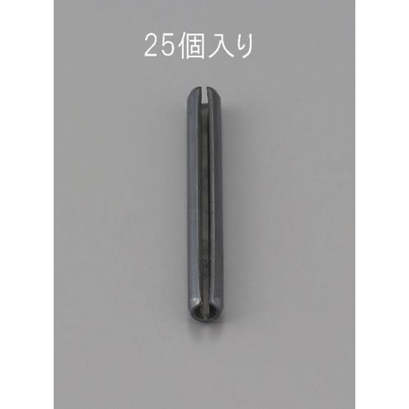 エスコ EA949PC-253 2.5x12mmスプリングロールピン(25本) 1個（ご注文単位1個）【直送品】