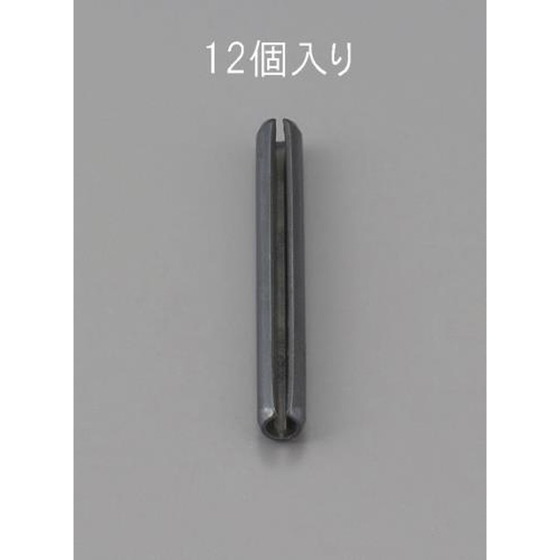 エスコ EA949PC-404 4.0x18mmスプリングロールピン(12本) 1個（ご注文単位1個）【直送品】