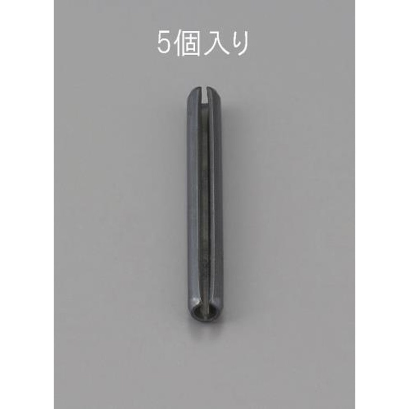 エスコ EA949PC-606 6.0x25mmスプリングロールピン(5本) 1個（ご注文単位1個）【直送品】