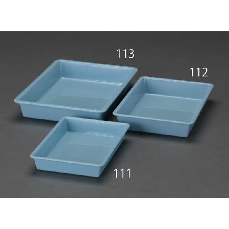 エスコ EA506AF-112 374x273x64mm/4.6Lプラスチックバット 1個（ご注文単位1個）【直送品】
