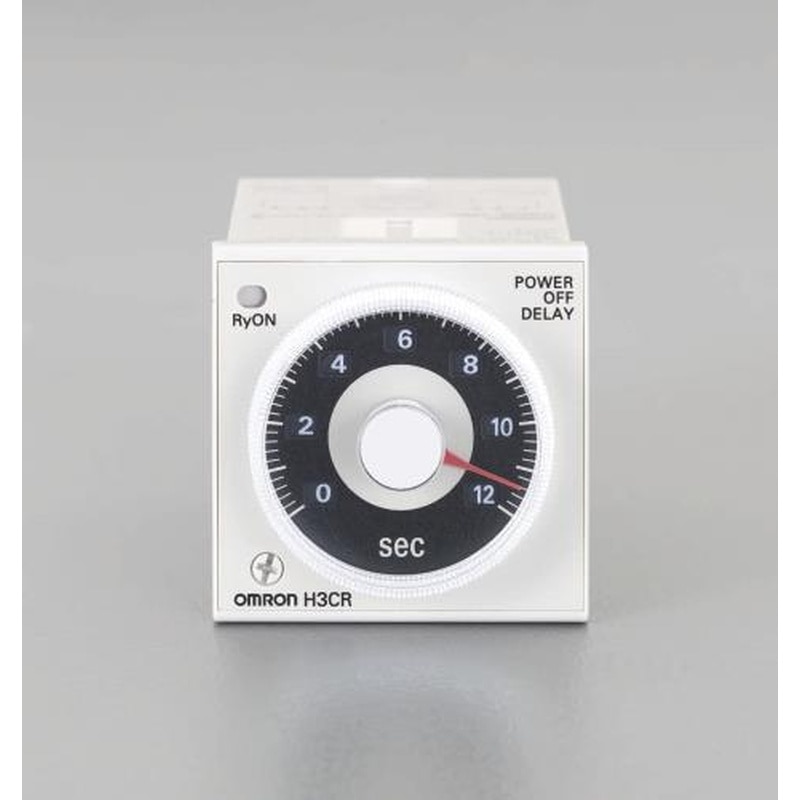 エスコ EA940LG-33 DC24V電源オフディレータイマー(0.05-12秒) 1個(ご注文単位1個)【直送品】