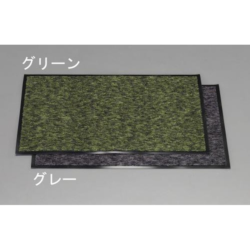 エスコ EA997RG-102 450x750mmフロアーマット(灰) 1個（ご注文単位1個）【直送品】
