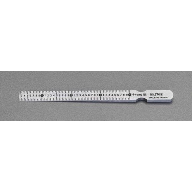エスコ EA725SG-6 0.4-6mmテーパーゲージ 1個（ご注文単位1個）【直送品】