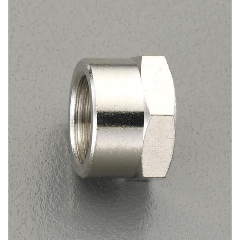 エスコ EA141CJ-4 G1/2”シールキャップ(真鍮製) 1個（ご注文単位1個）【直送品】