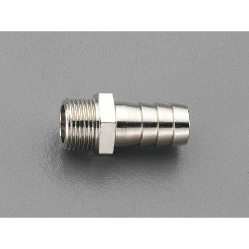 エスコ EA141CG-12 G1/8”x6mm雄ねじステム(真鍮製) 1個（ご注文単位1個）【直送品】