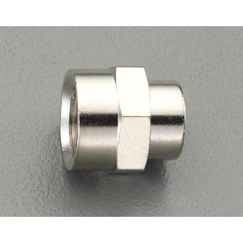 エスコ EA141CE-12 G1/8”xG1/4”異径中間ソケット(真鍮製) 1個（ご注文単位1個）【直送品】