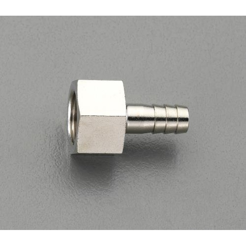 エスコ EA141CH-12 G1/8”x6mm雌ねじステム(真鍮製) 1個（ご注文単位1個）【直送品】
