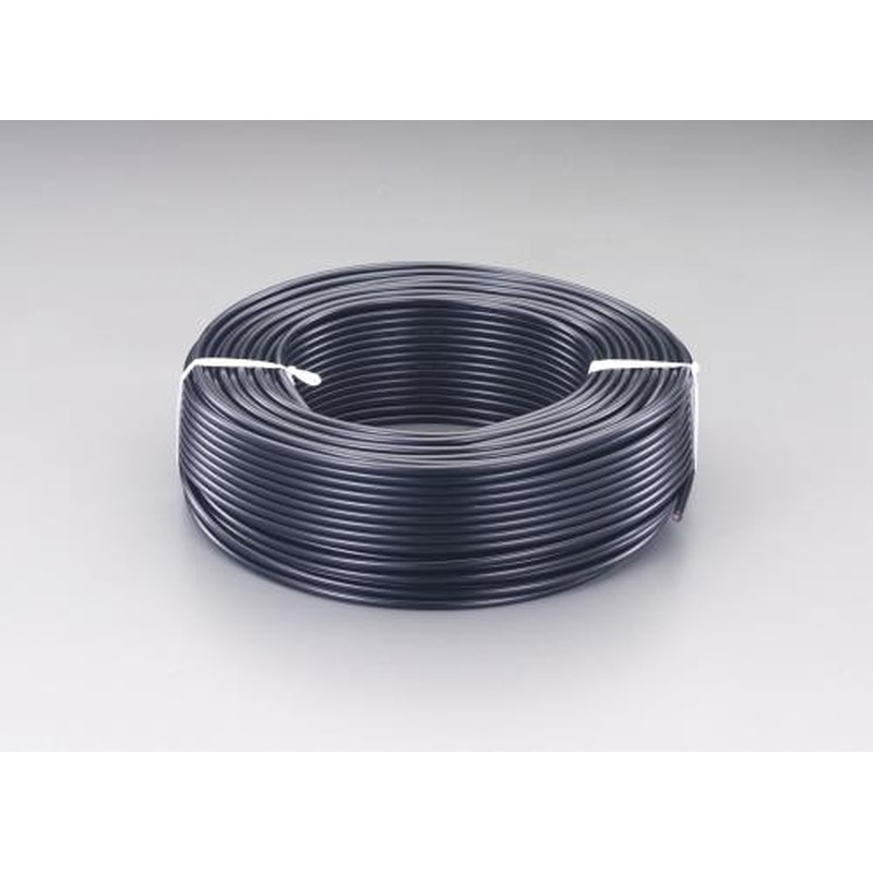 エスコ EA940AR-2 5.4mmx20m同軸ケーブル(75Ω/黒) 1個(ご注文単位1個)【直送品】