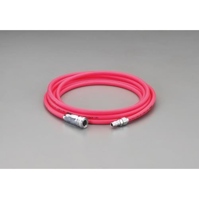 エスコ EA125EE-20 8.5/12.5mmx20mエアーホース(カプラー付・PVC) 1個(ご注文単位1個)【直送品】