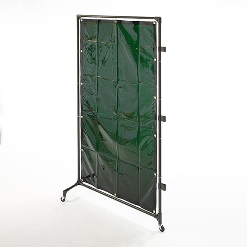 エスコ EA334BH-20G 1000x2150mm溶接作業フェンスセット(グリーン 1個(ご注文単位1個)【直送品】