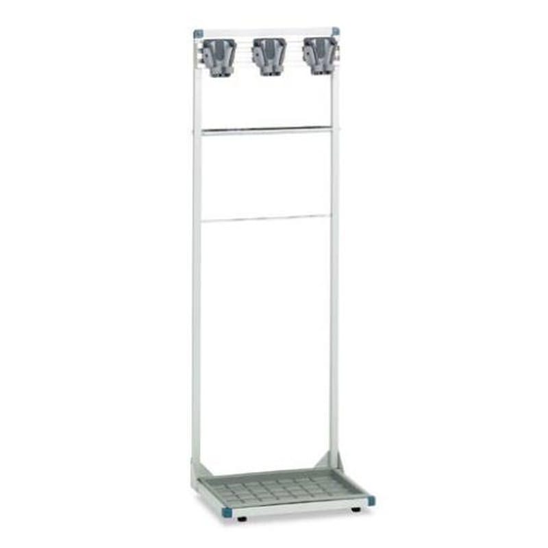 エスコ EA928AB-96 445x360x1325mmモップハンガー(3本掛) 1個(ご注文単位1個)【直送品】