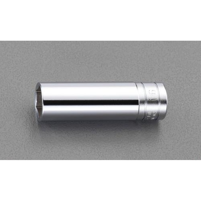 エスコ EA618PM-22 3/8”DRx22mmディープソケット(六角) 1個(ご注文単位1個)【直送品】