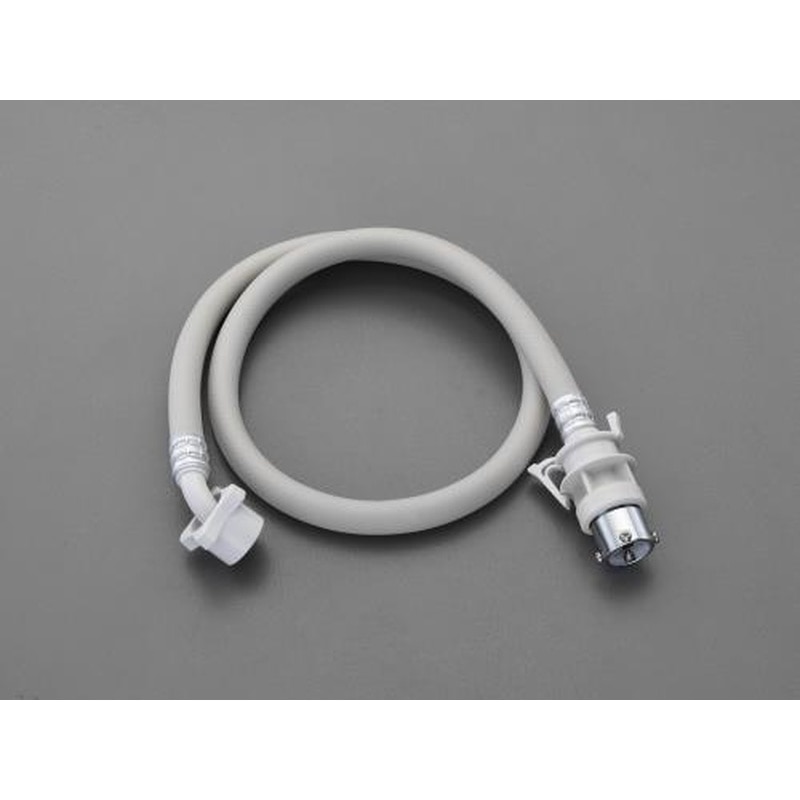 エスコ EA468CJ-22 1.5m洗濯機用ホース(ストッパー付) 1個(ご注文単位1個)【直送品】