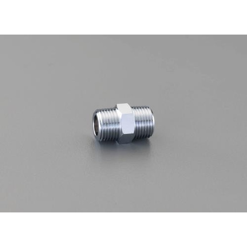 エスコ EA432MG-25 R1”xR1”給水管用ニップル(クロムメッキ) 1個(ご注文単位1個)【直送品】