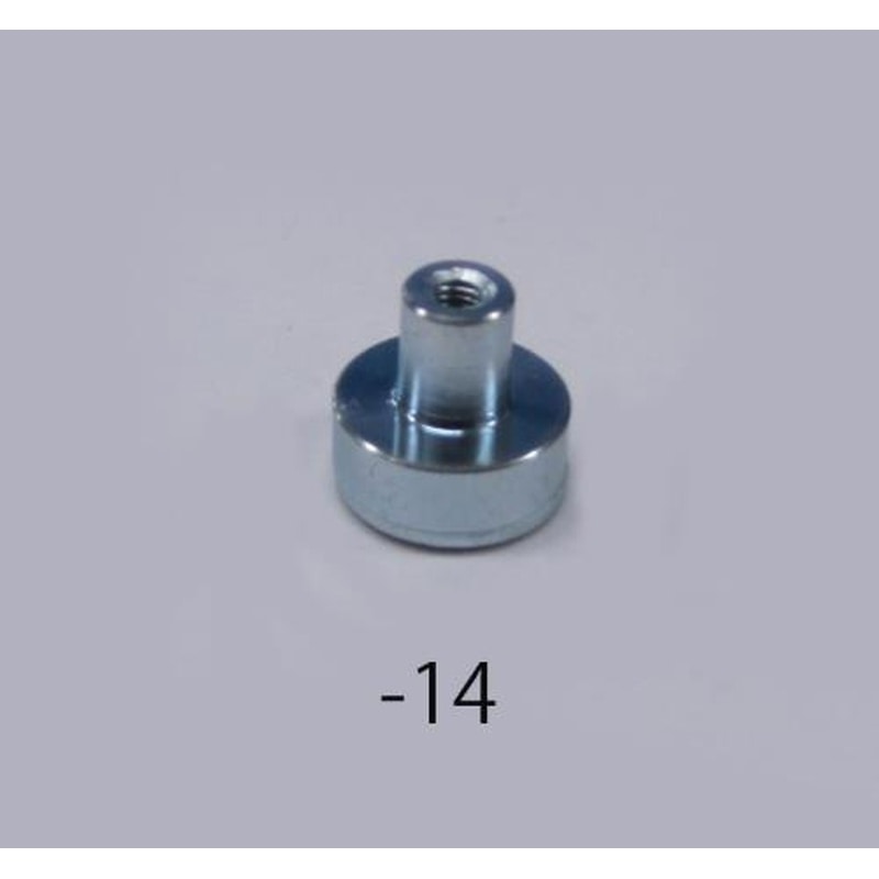 エスコ EA781EF-14 φ13x4.5mm/M3x0.6/40N強力マグネット 1個(ご注文単位1個)【直送品】
