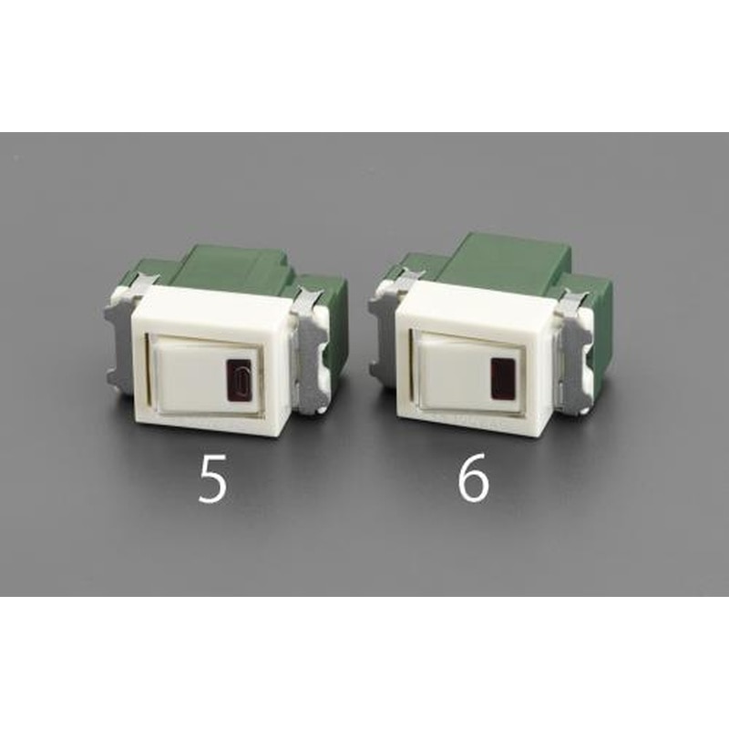 エスコ EA940CE-6 300V/4Aパイロットスイッチ(3路) 1個(ご注文単位1個)【直送品】