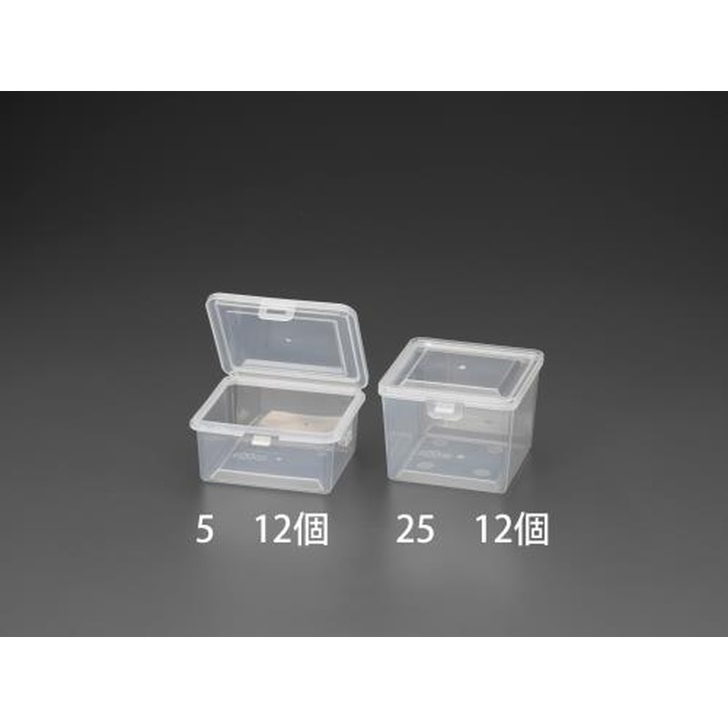エスコ EA508NA-25 120x90x120mm小物ケース(12個) 1個（ご注文単位1個）【直送品】