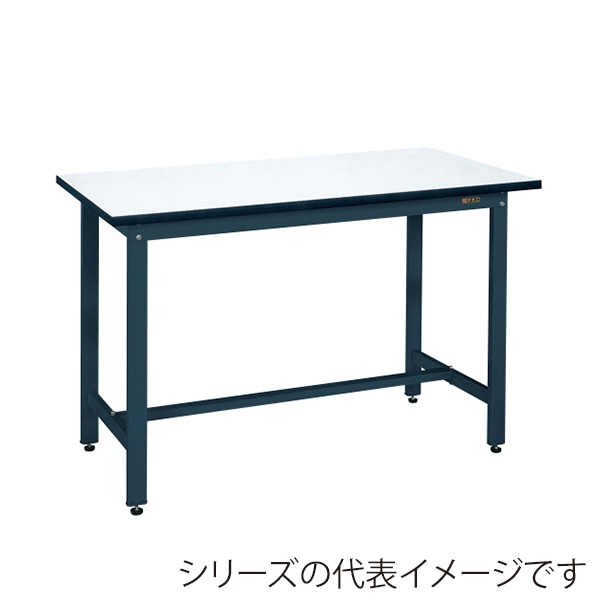 サカエ 実験用中量作業台 CDMタイプ メラミン天板 ダークグレー CDM-1275D 1台(ご注文単位1台)【直送品】