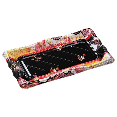 エフピコ 寿司容器　氷河　本体 2-5　V1 花錦 50枚/袋（ご注文単位16袋）【直送品】