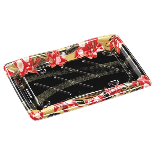 エフピコ 寿司容器　弓橋　本体 2-4（V1） 風花金 50枚/袋（ご注文単位18袋）【直送品】