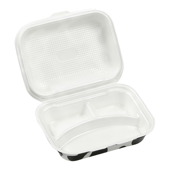 エフピコ 折蓋弁当容器　DLVボーノ 23-18-1 カウ 30個/袋（ご注文単位6袋）【直送品】