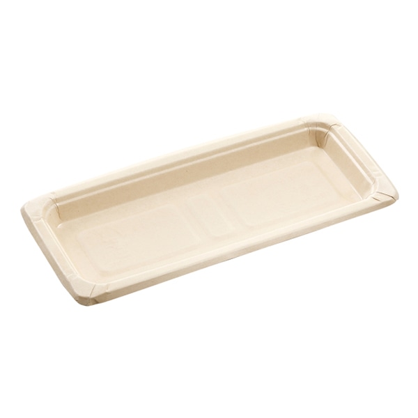 エフピコ 紙製寿司容器 大波本体 1-5紙 茶FSM 50個/袋(ご注文単位20袋)【直送品】