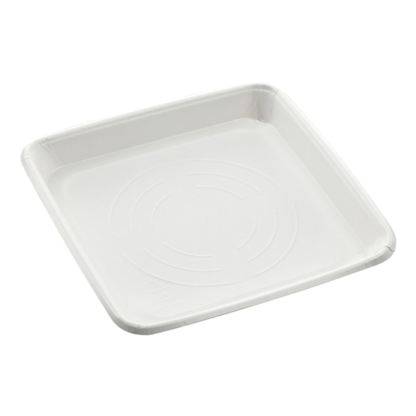 エフピコ 汎用トレー 角紙トレー 23-23(25) 白FSM 50個/袋(ご注文単位8袋)【直送品】