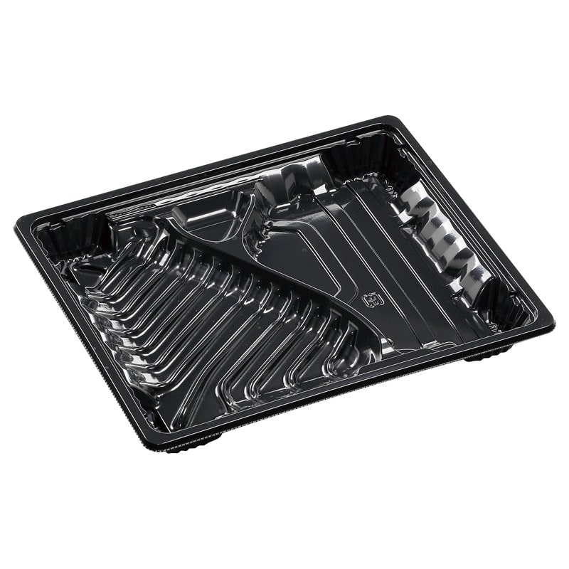 エフピコ 弁当容器 MSDアコード 23-19-2 黒 50枚/袋