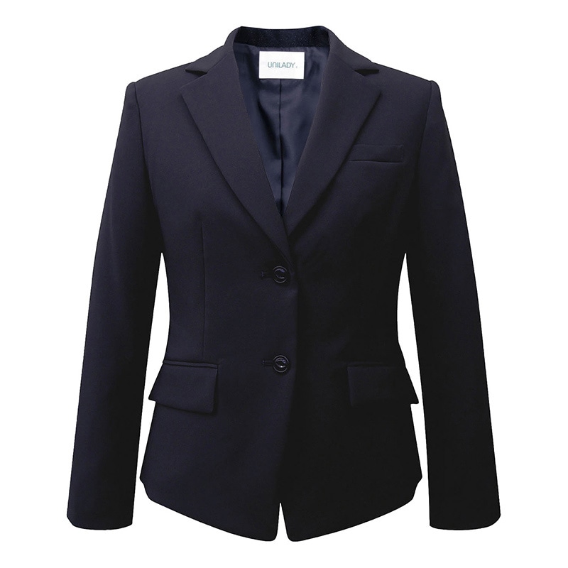 事務服　ジャケット　U2030　15 ネイビー  1枚（ご注文単位1枚）【直送品】